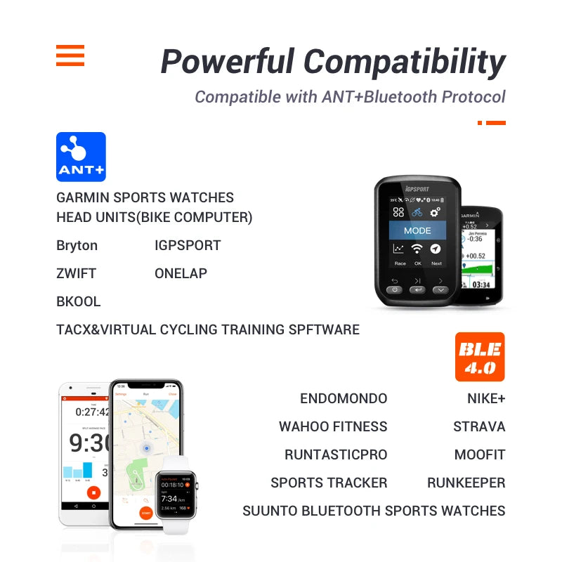 Sensor MAGENE S3+ - Velocidad y Cadencia/ Garmin, IGS, Wahoo