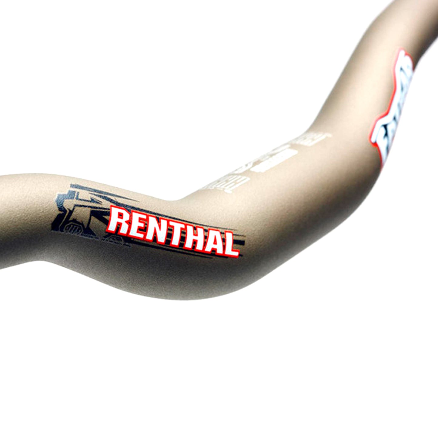 Manubrio Renthal Fatbar Lite 760x31.8mm Rise 20 Aluminio Dorado