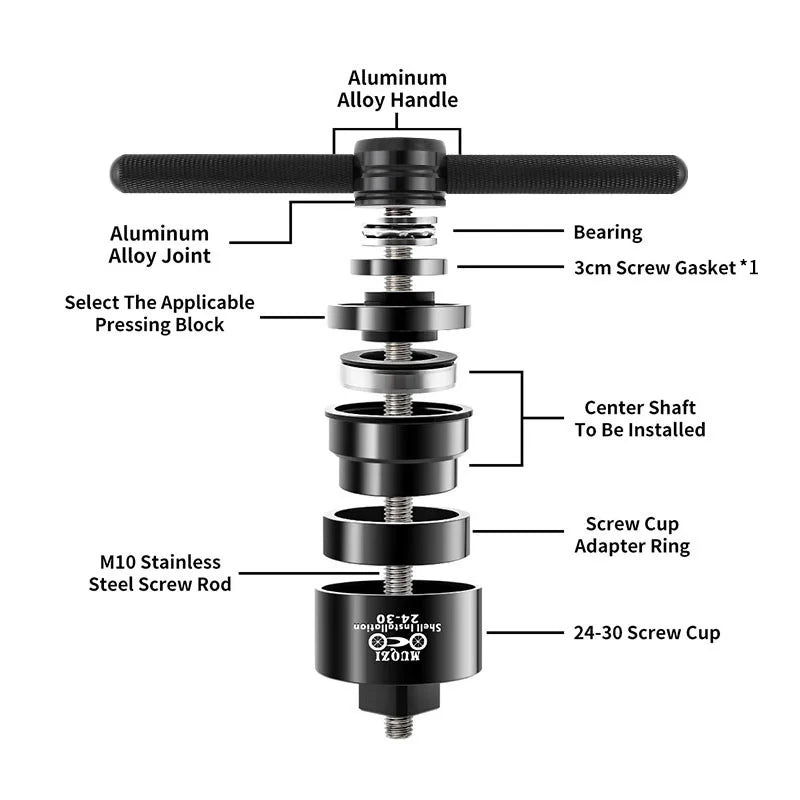 Kit Extractor de rodamientos BB86/BB30/BB91/BB92/PF30