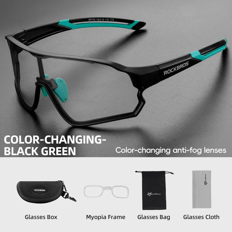 Lentes ROCKBROS Polarizados y fotocromáticos UV400