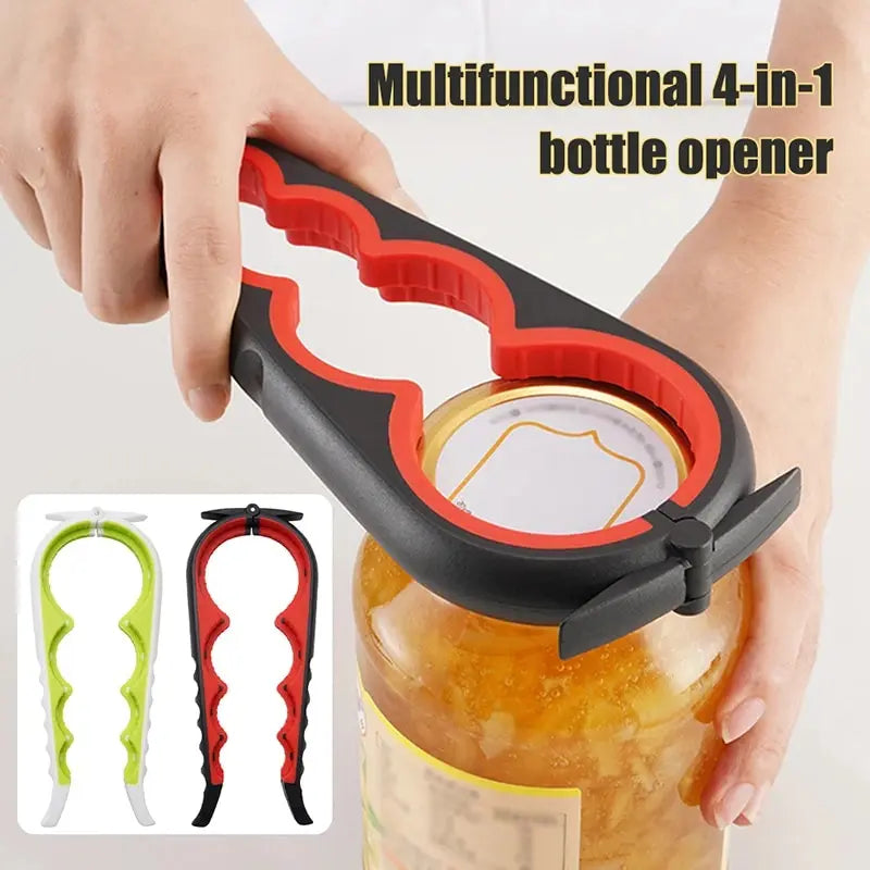 Abridor de latas y botellas multifuncional