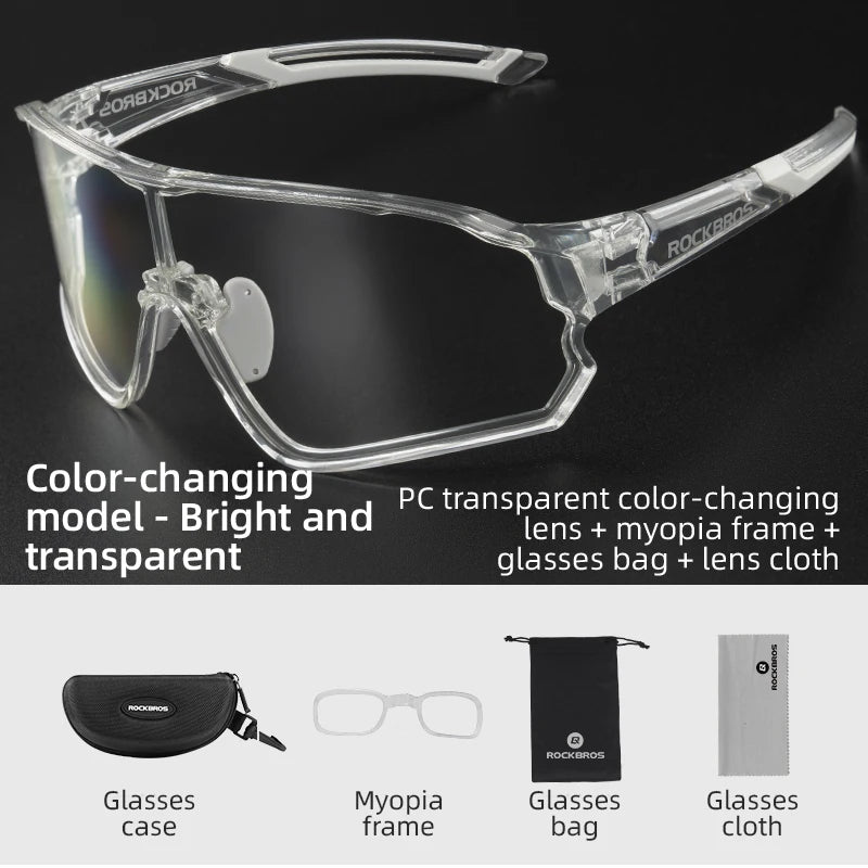 Lentes ROCKBROS Polarizados y fotocromáticos UV400