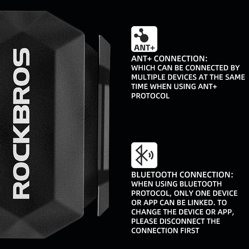 Sensor de cadencia y velocidad ROCKBROS Bicycle Computer ANT+