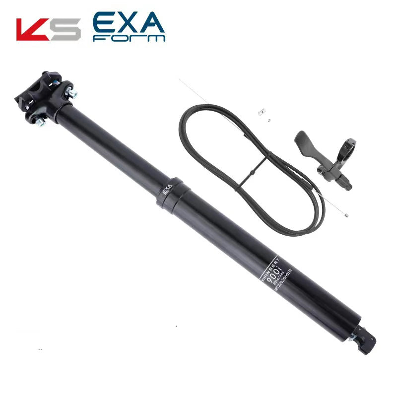 Tubo de asiento KS EXA FORM 900i 30.9 / 31.6 395mm Para cableado interno