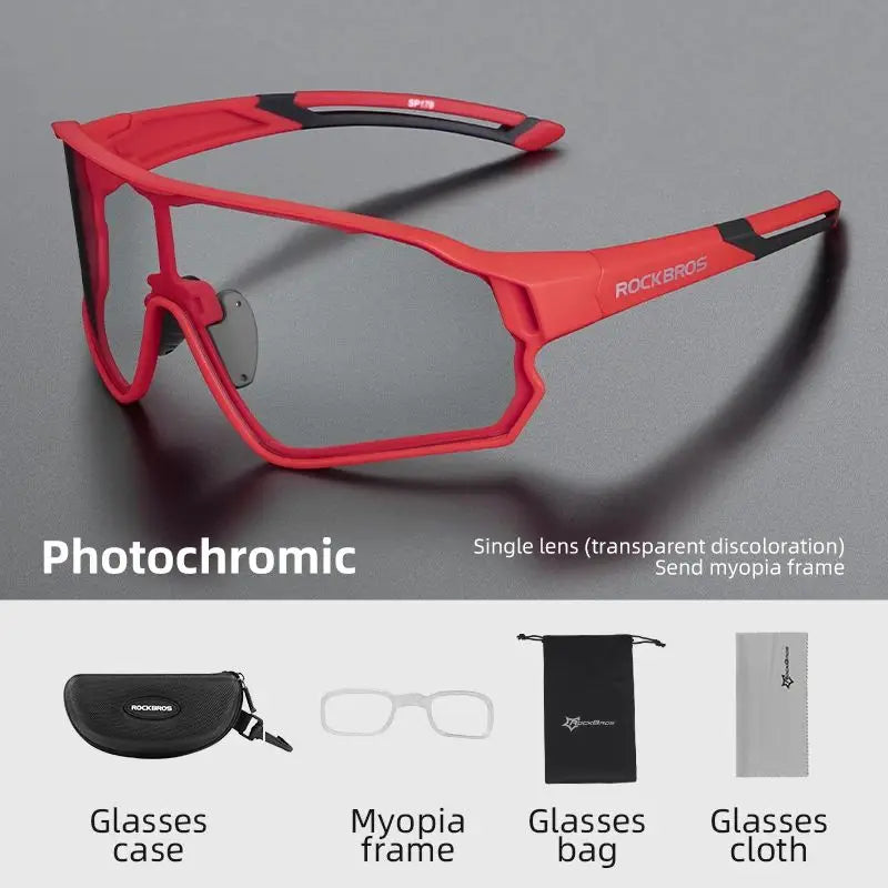 Lentes ROCKBROS Polarizados y fotocromáticos UV400