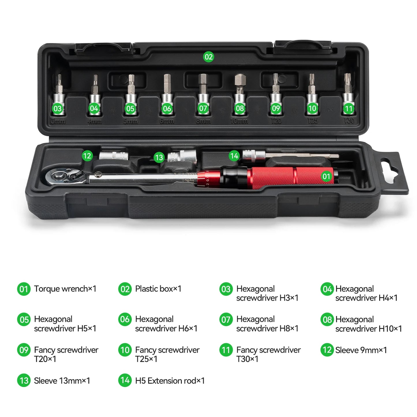 Lave de torque ROCKBROS Multifunctional