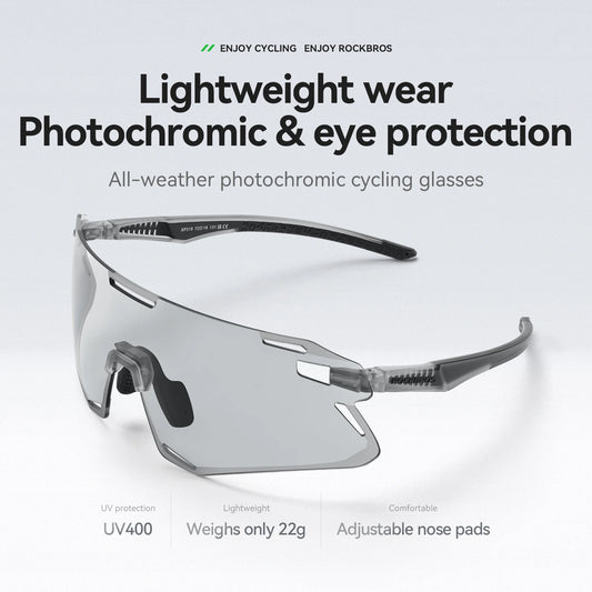 Lentes ROCKBROS Polarizados y fotocromáticos UV400