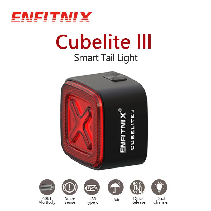 Luz trasera Enfitnix Cubelite III Smart