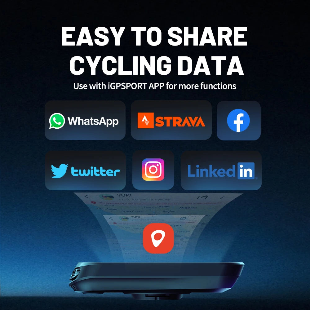 Ciclocomputador IGPSPORT