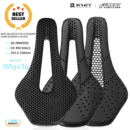 Sillín RYET 3D Printed Ultralight  Carbon MTB Road
