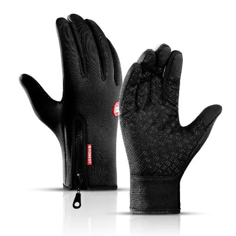 Guantes de ciclismo para invierno, Hombre y Mujer. Soporta touchscreen, waterproof, hiking, Skiing, Snowboard